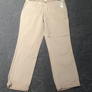 GAP blush/beige chino pants - size 14 tall - NWT
